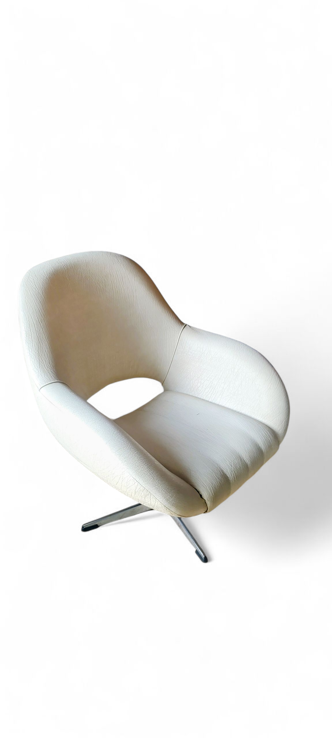 Space Age Skai Swivel Chair 1970s image 6