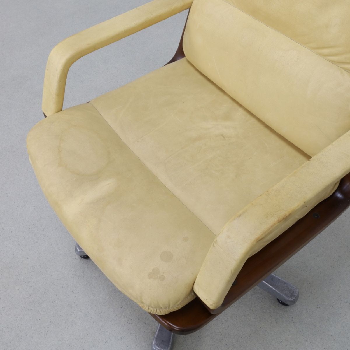 Vintage Bureaustoel Vergaderstoel Leder Eugen Schmidt, 1960 image 8