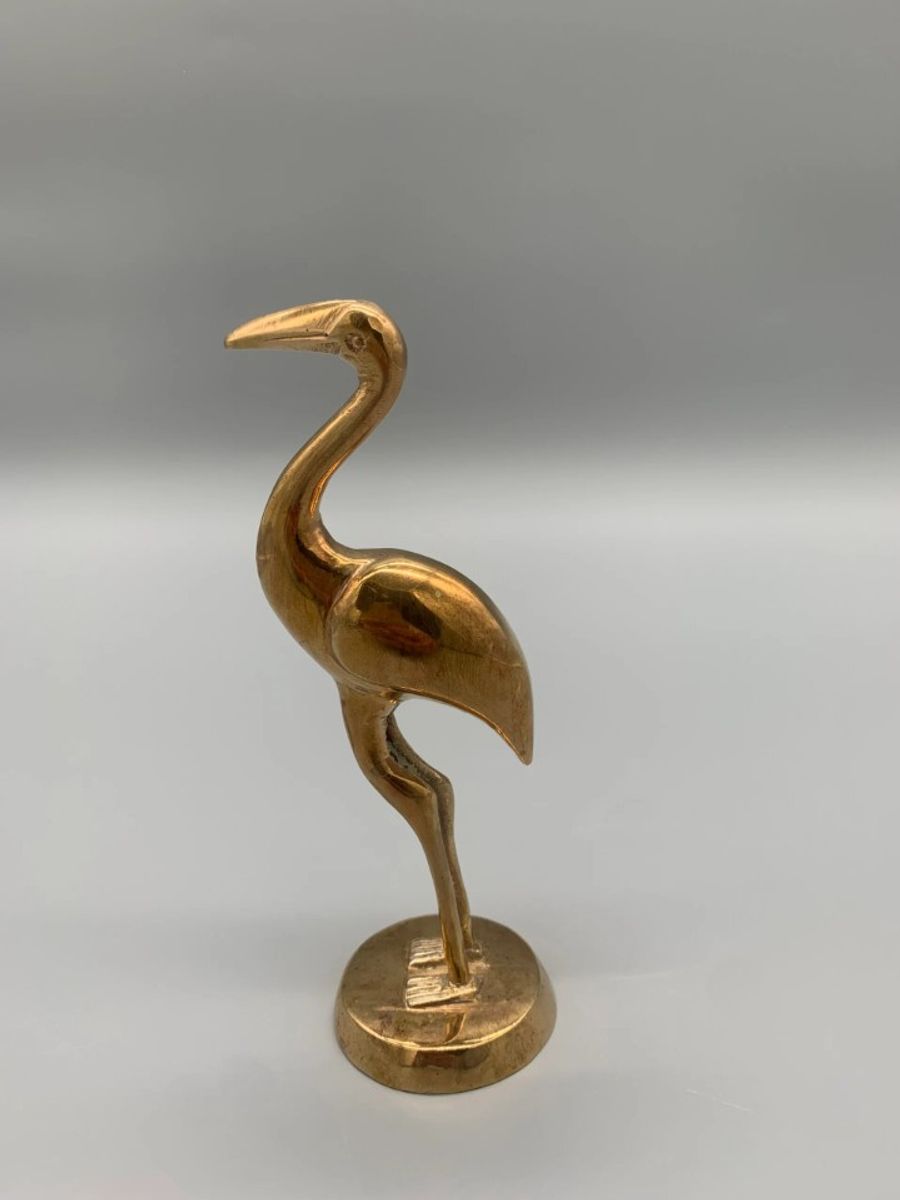 Messing Flamingo Op Voet image 6