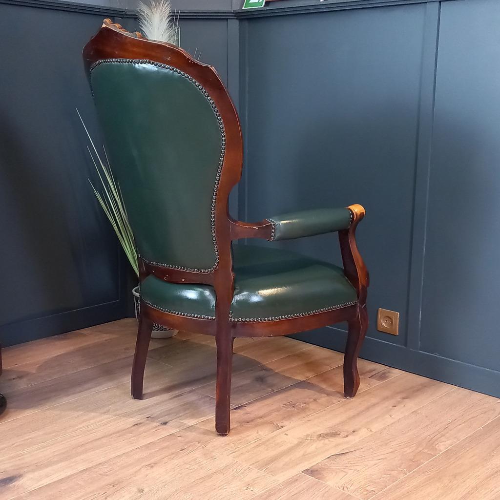 Antieke Chesterfield Dames Armfauteuil image 5