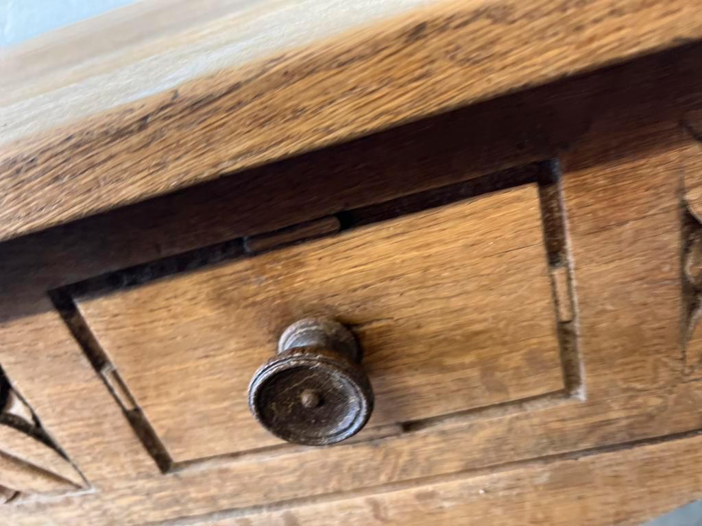 Vintage Houten Bobbin Console Tafel / Sidetable image 10