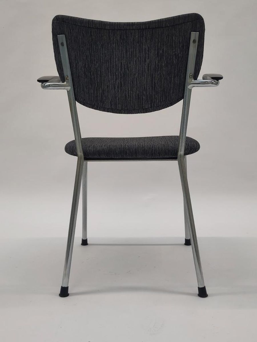Vintage Buisframe Stoel Gispen De Wit 3211 Eetkamerstoel image 8