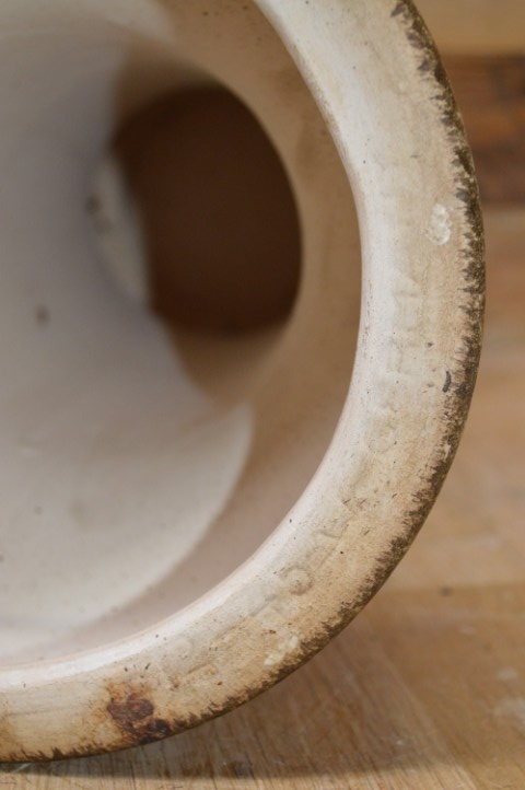Vintage Keramische Zuil Met Pot – West-duits Aardewerk Van Wegmann image 5