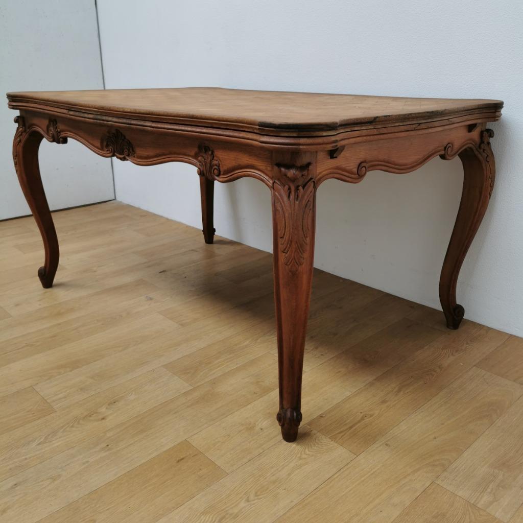 Vintage Landelijke Eettafel Eetkamertafel Tafel Uitschuifbaar 404 image 19