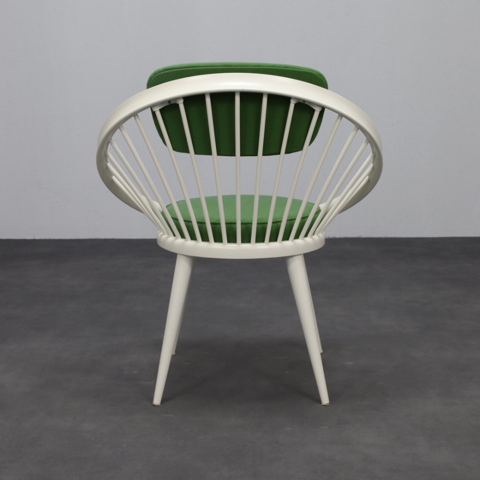 Circle Chair Yngve Ekström Swedese, 1960S image 2