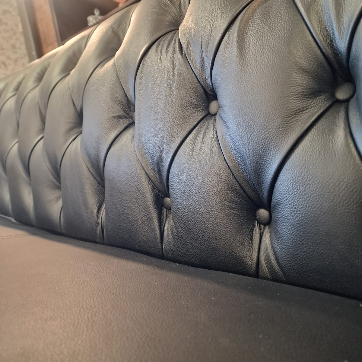 Chesterfield Hampton 2-zits - Zwart image 5
