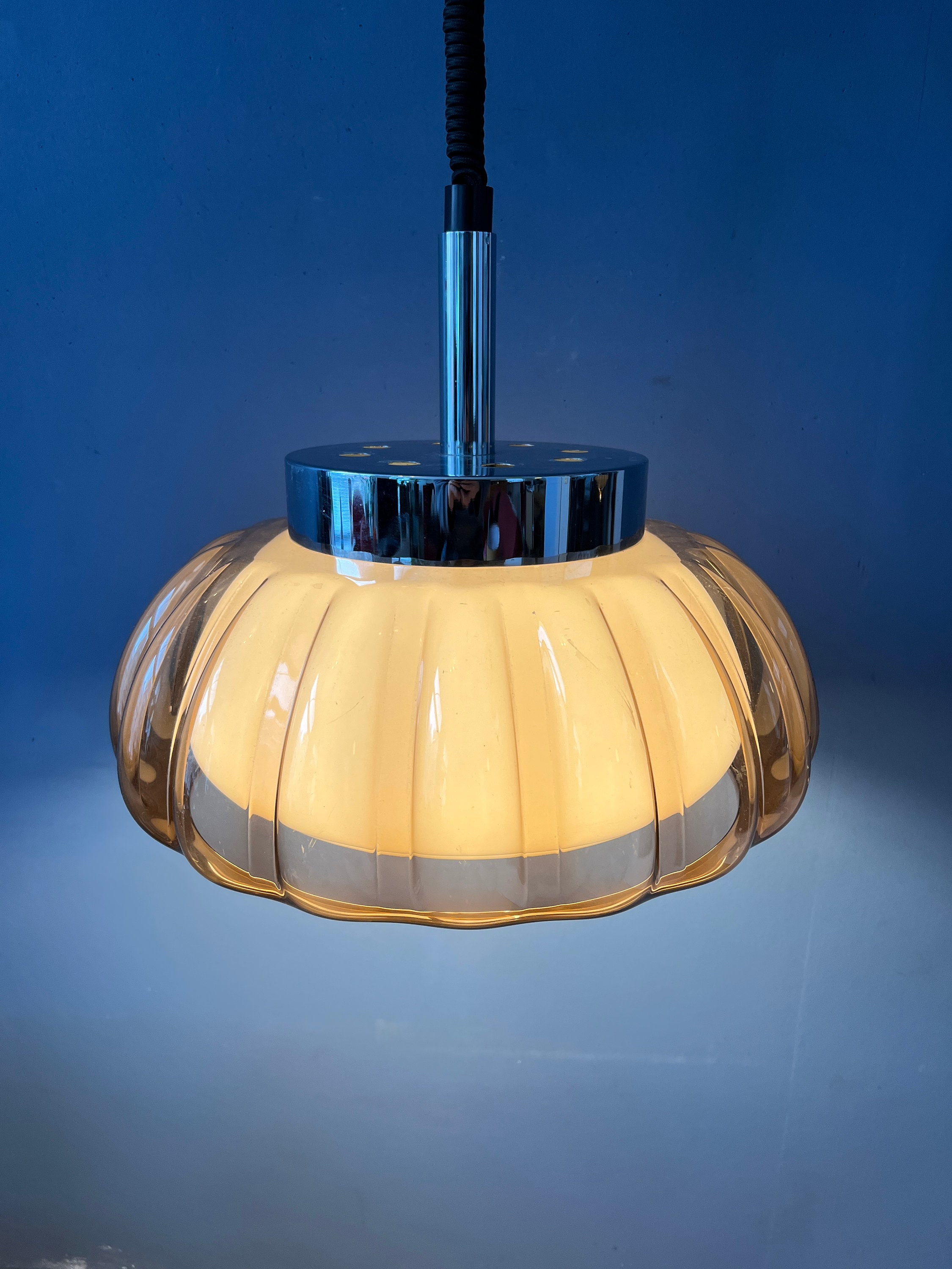 Mid Century Dijkstra Flower Space Age Hanglamp image 3