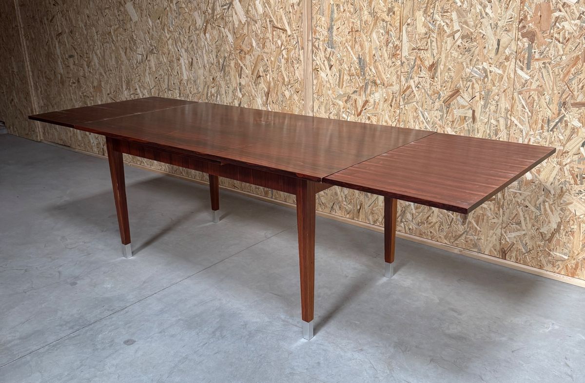 Scandinavische Vintage Uitschuifbare Eettafel Uit 1960 image 8