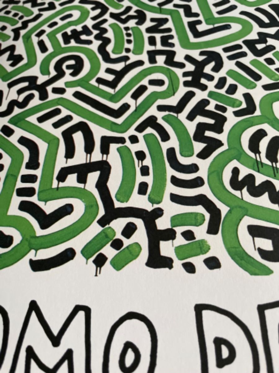Keith Haring (1958-1990), Homo Decorans,1985, Anniversary Louisiana Archive, 2018 image 10