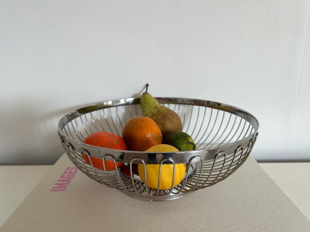 Rvs /chroom / Zilver Draadmand / Broodmand / Fruitschaal image 6