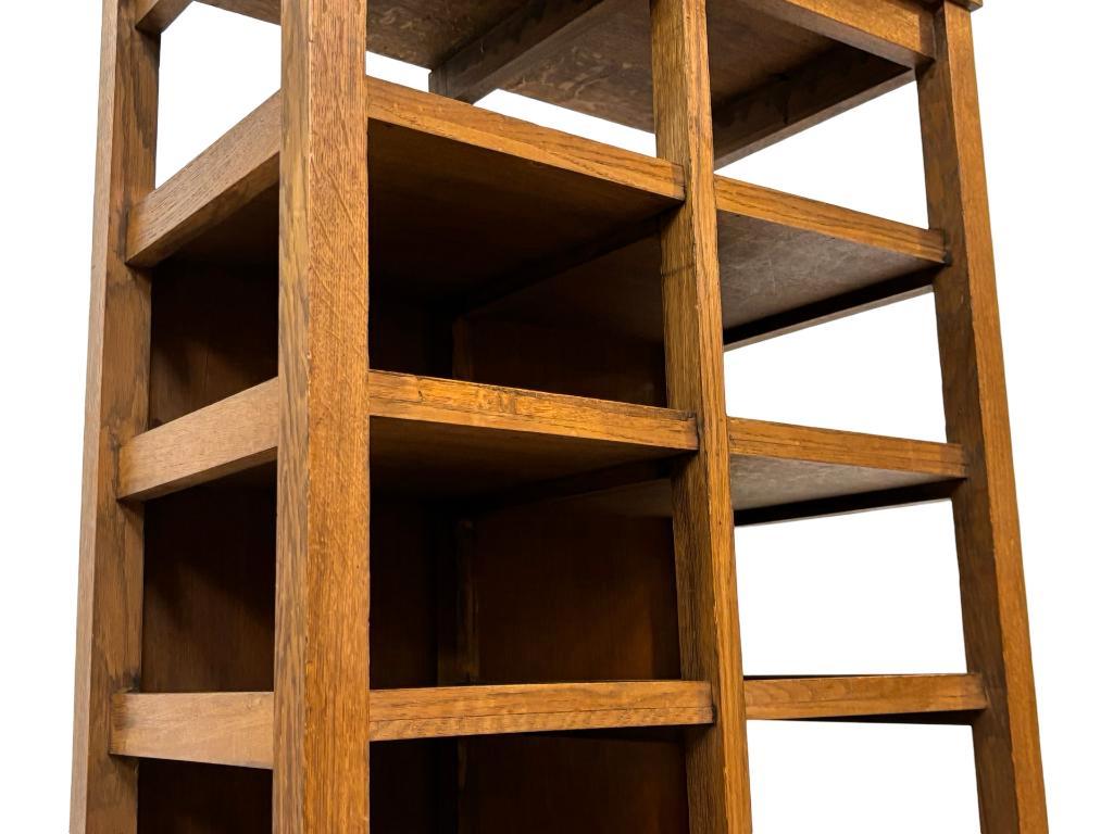 Art Deco Wandkast Vakkenkast Jaren 30 Eiken Open Kast image 23