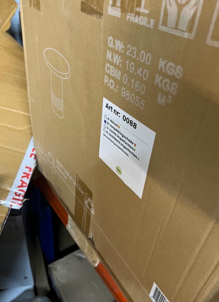 Zuiver | Chunk Bijzettafel Hout - Beige image 5