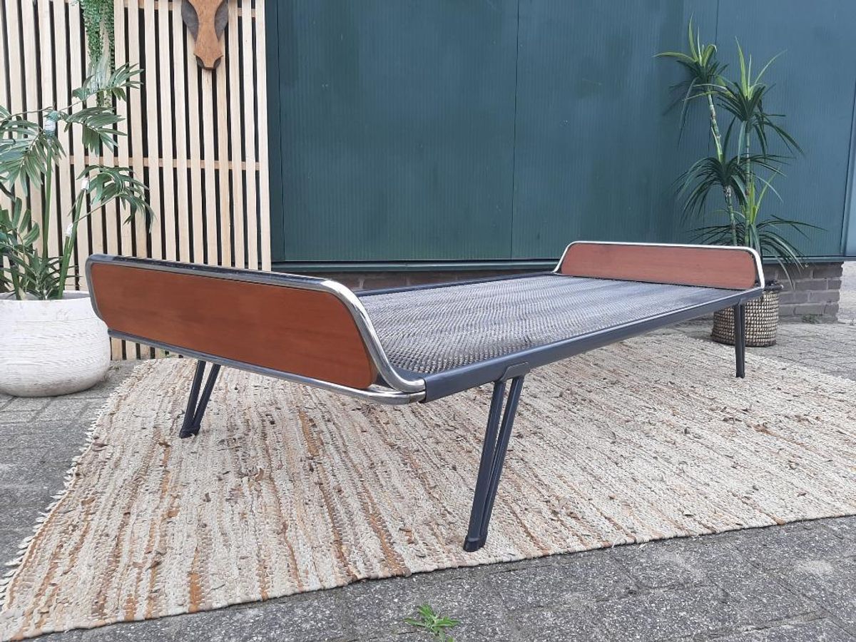 Vintage Daybed Originele Variant Op Auping Bed Cleopatra 60 image 11