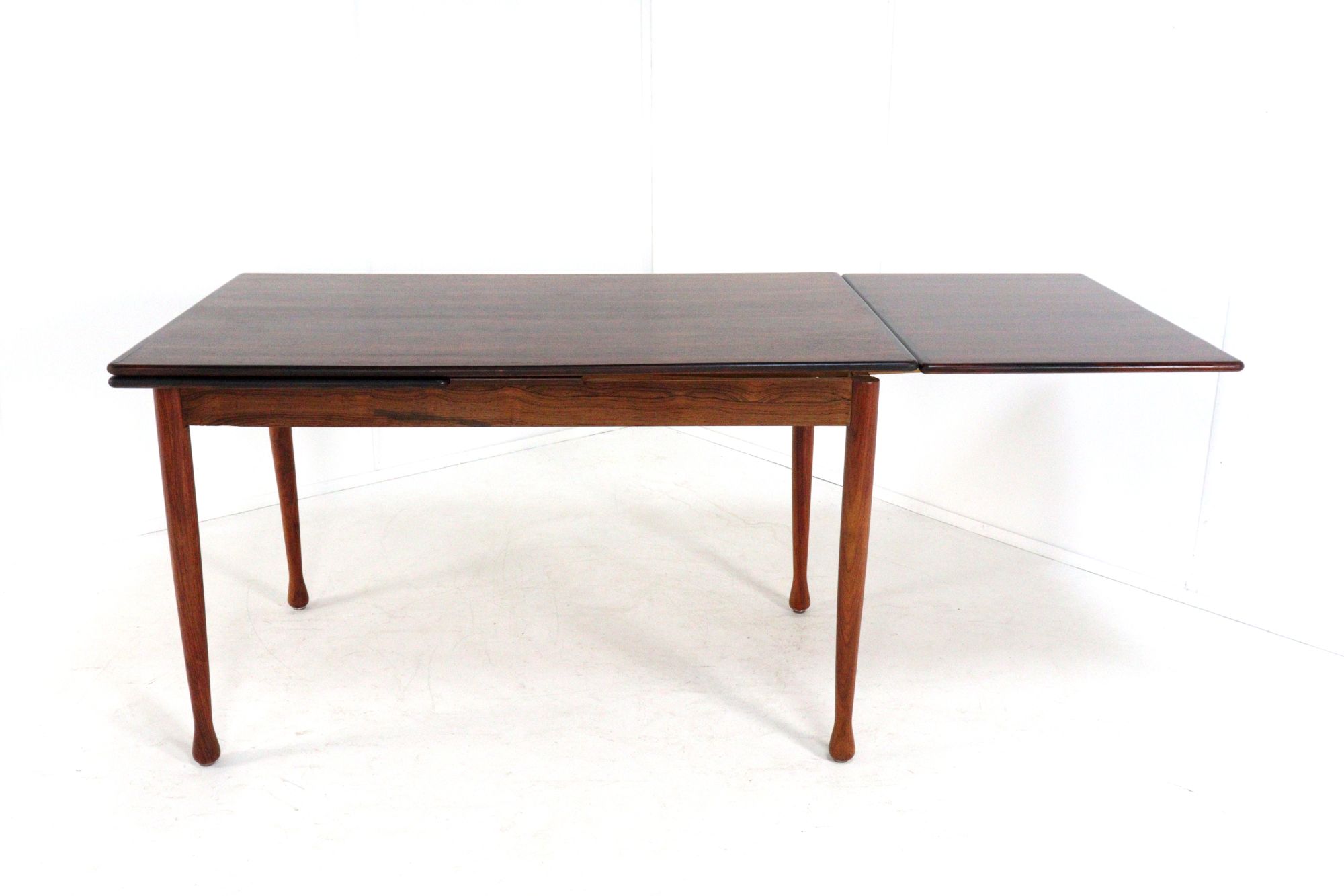 Palissander Rechthoekige Verlengbare Eettafel Vintage image 12