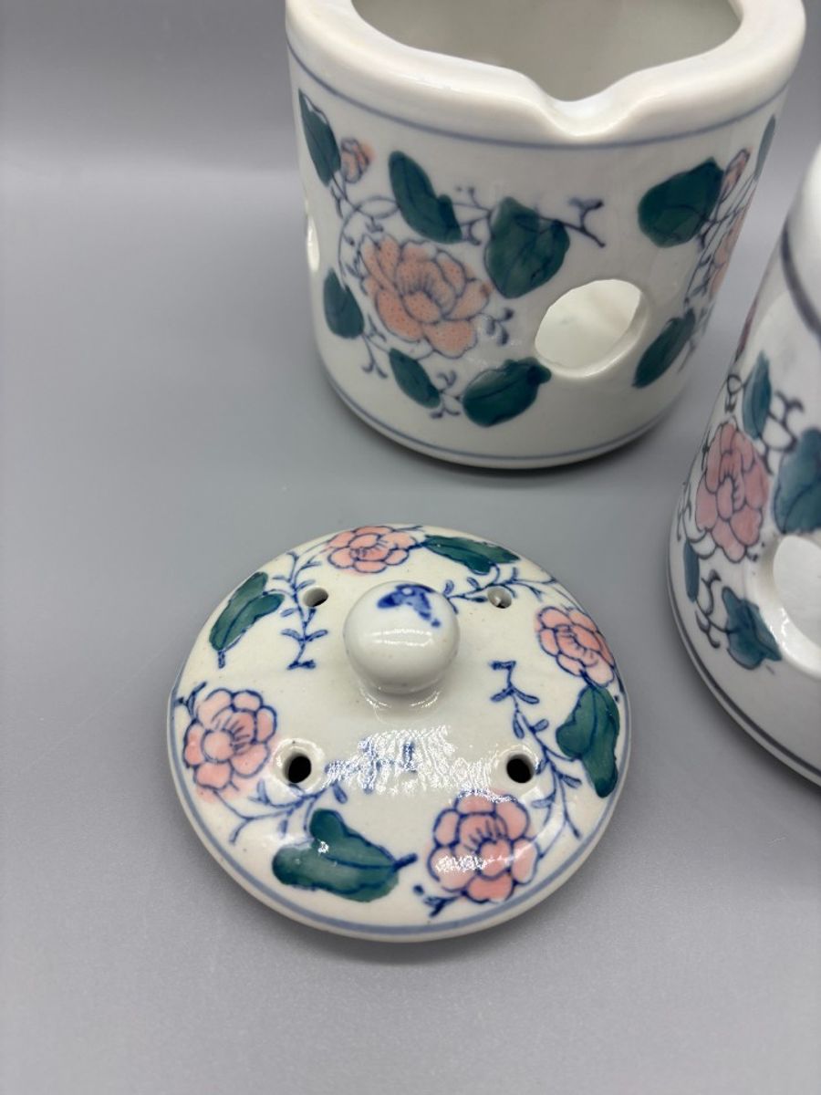 Set Chinees Pastel Potpourri Potjes 2 Stuks image 4