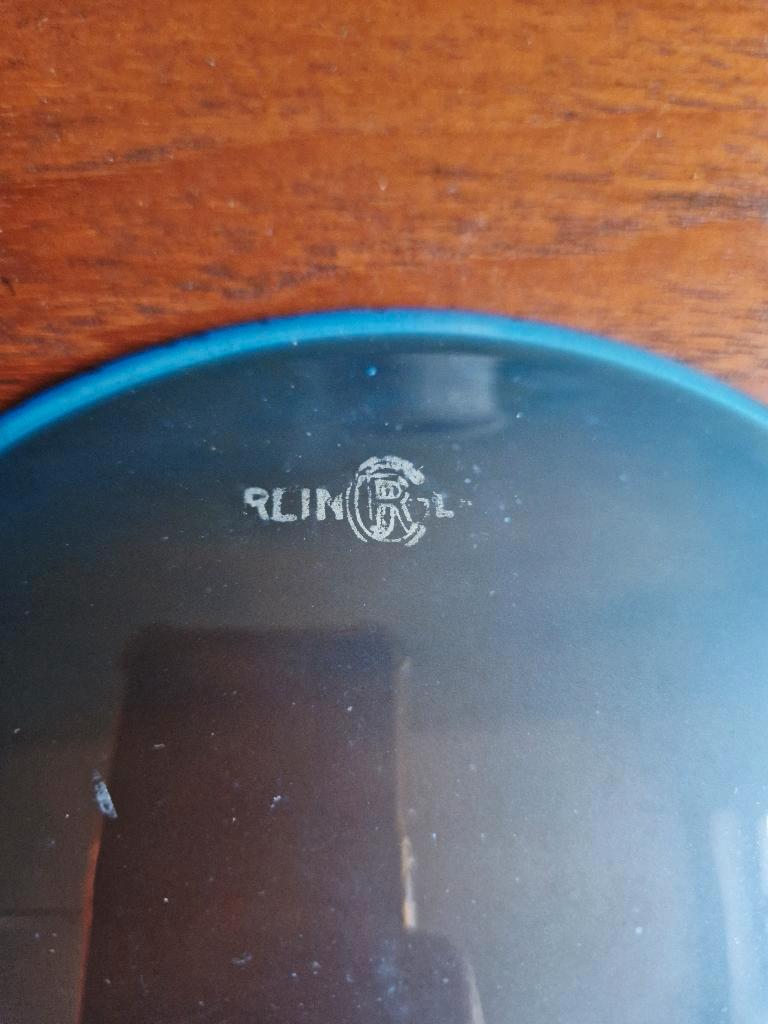 Bauhaus-hanglamp In Opaline En Blauw Gesatineerd Glas, 1920 image 15