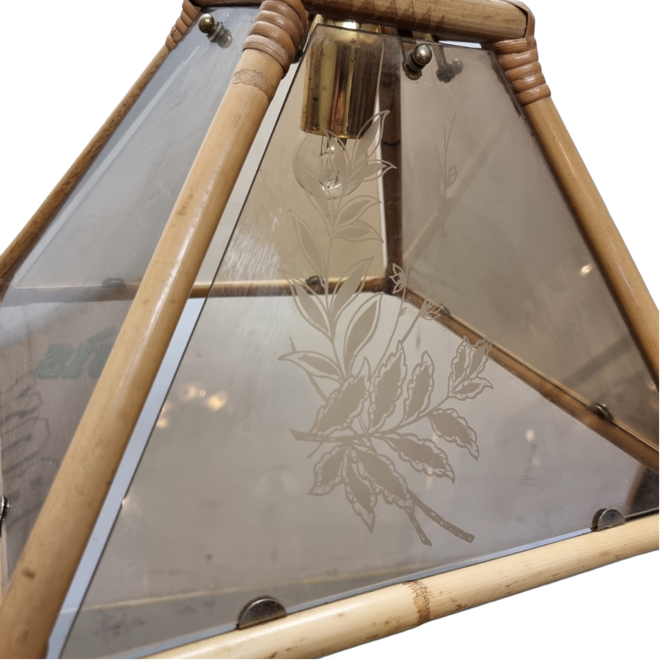 Vintage Rotan Hanglamp image 12