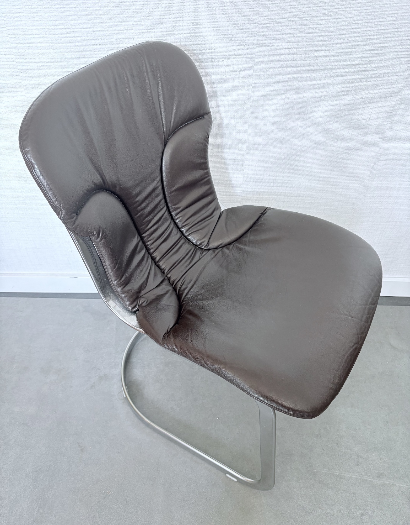 Set Design C2 Stoelen Van Willy Rizzo Voor Cidue Italy image 4