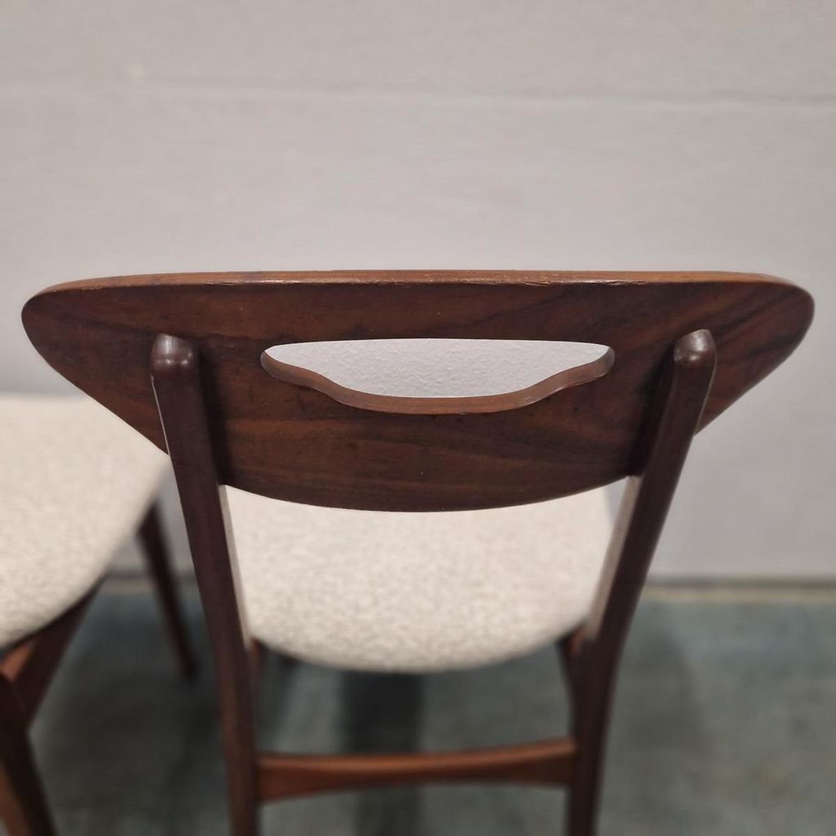 Nieuw Bekleed ! Deense Stoelen Set Van 4 Vintage Stoelen image 18