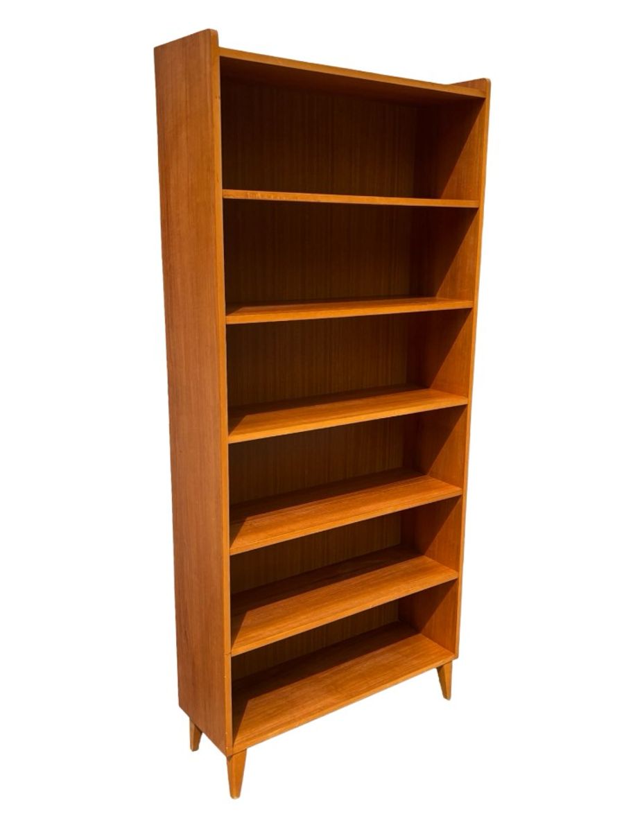 Vintage Teakhouten Boekenkast Deens Design Jaren 60 image 16