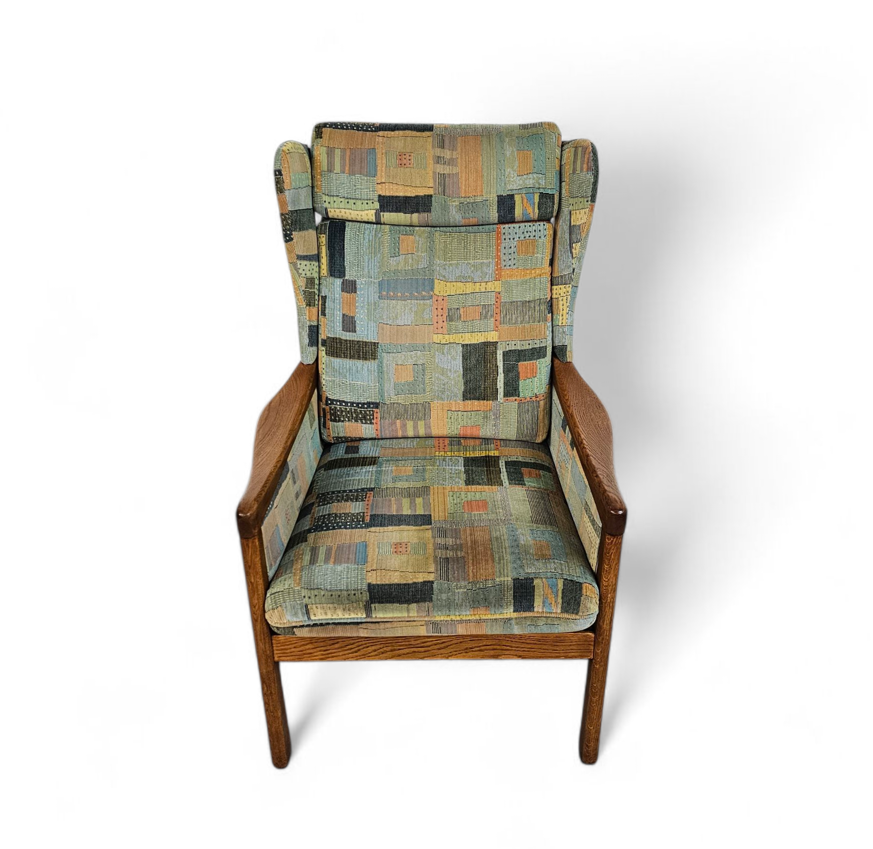 2 X Casala Wingback / Lounge / Armchair In Top Condition / 4 Small Cushions / 1960s image 14