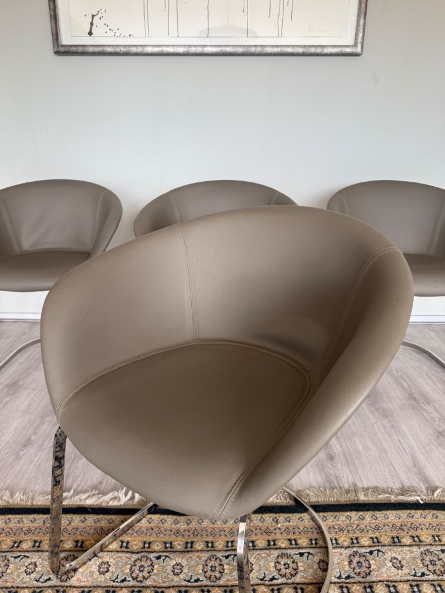 4x Arper Duna Chair Design By Lievore Altherr Molina, Ca2014 image 16