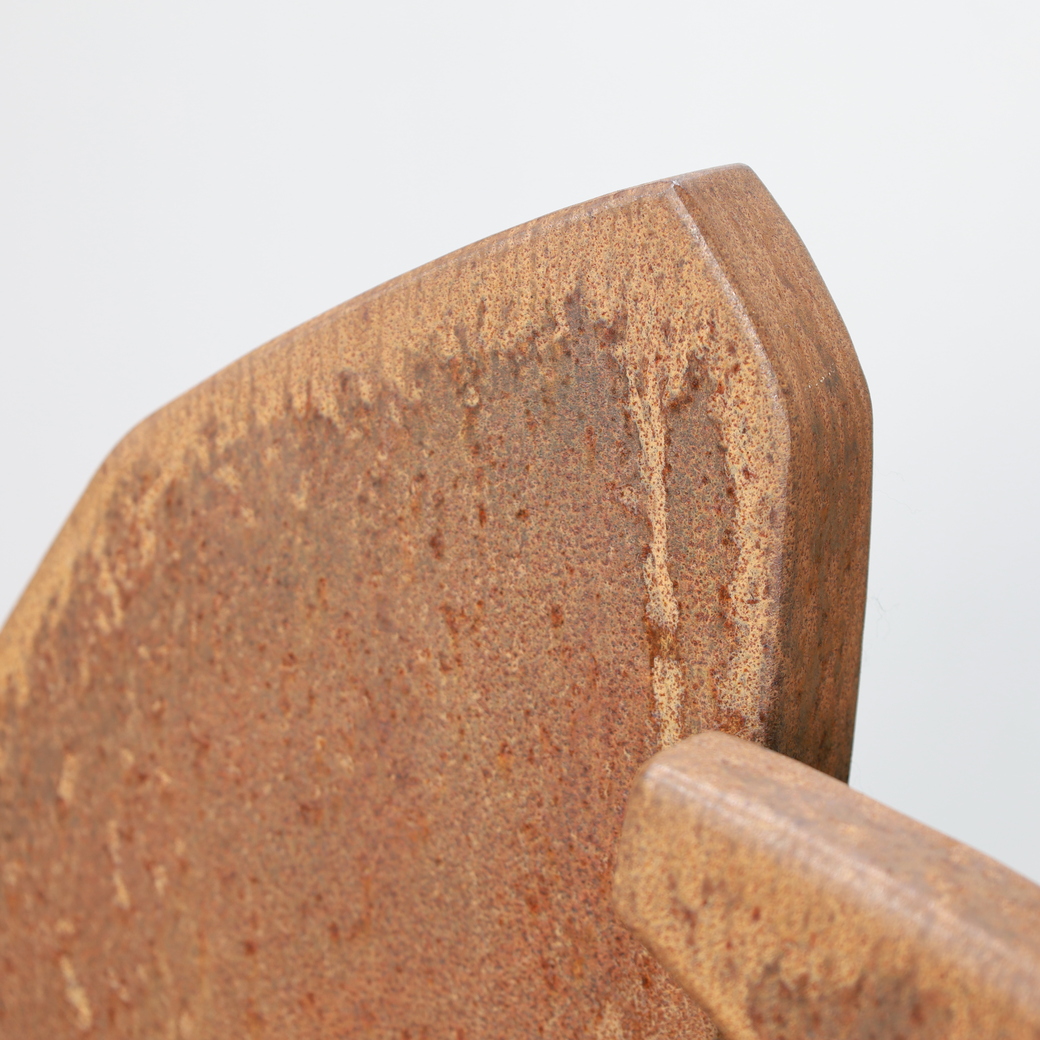 Contemporary Stone & Metal Sculpture With Bronze Figures image 9