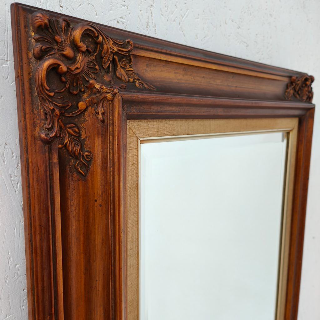 Grote Vintage Hollywood Regency Barok Rococo Spiegel image 5