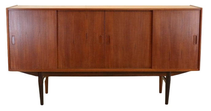 Vintage Kast Midboard Highboard 'snertinge' Deens image 8