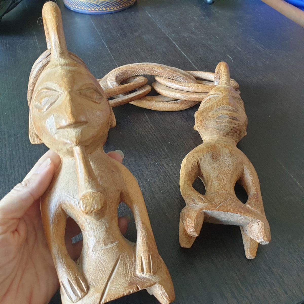 Afrikaanse Houtsnijwerk Bruidsketting Bruiloftsketting image 6