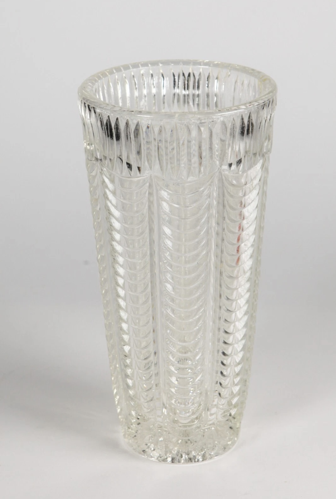 Jaren 50 Persglazen Vaas Uit Italie image 13