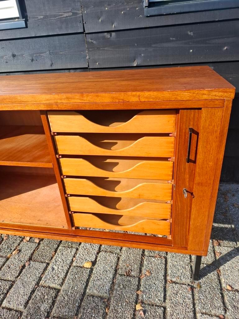 Vintage Eeka Dressoir Met Tambour Deur image 9