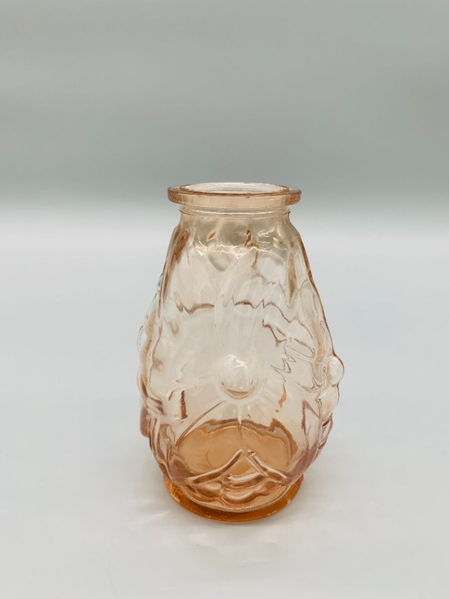 Vintage Vaasje Persglas Peach image 5