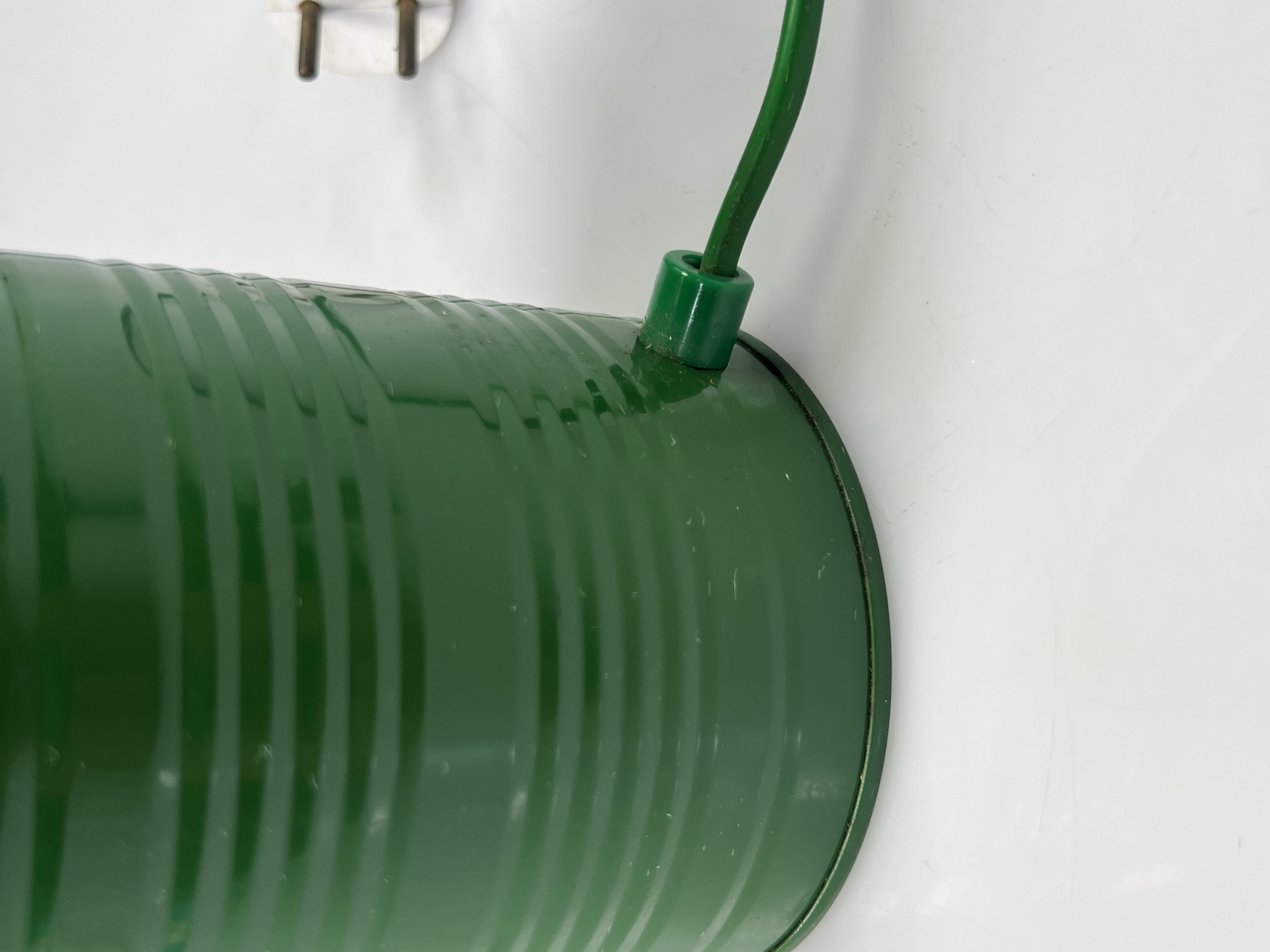 Vintage Groene Tin Can Lamp, Ad Van Berlo, Vrieland Design, 1980's image 13