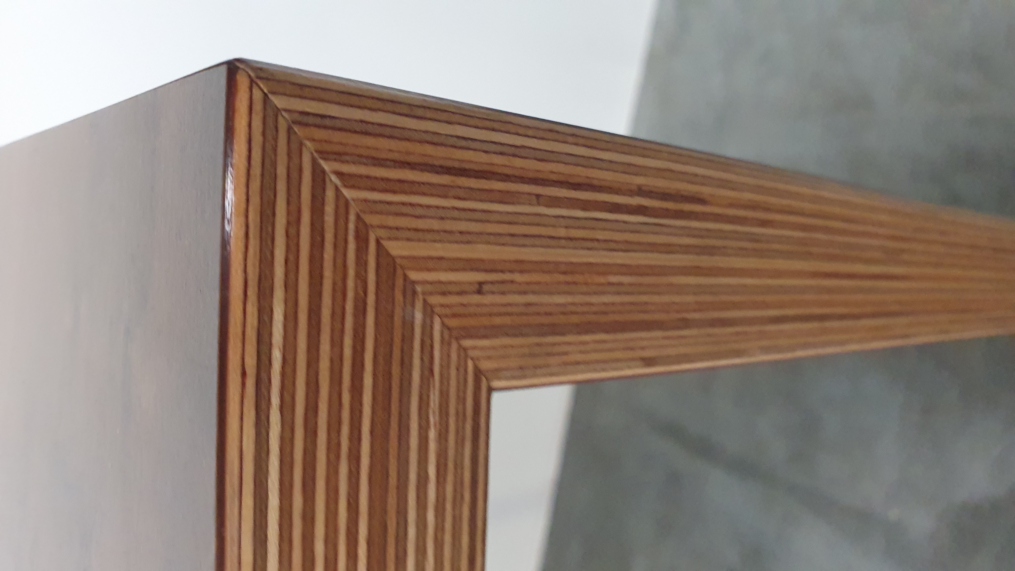 Design Bartafel Noten Hout Hpl Gefineerd Multiplex Statafel image 8