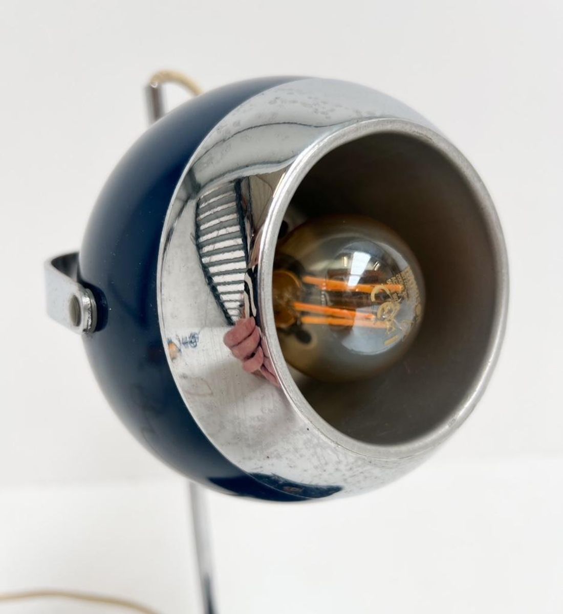 Blauwe Space Age Tafellamp, 1960's image 2