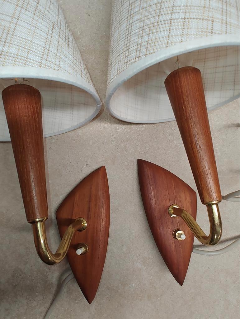 Teak Wandlampjes image 5