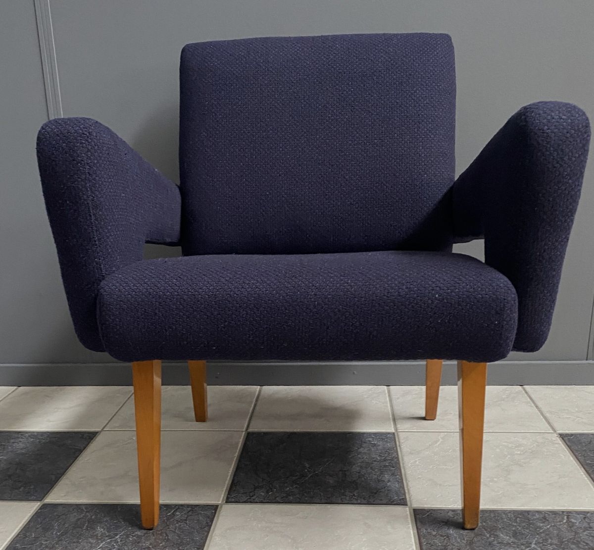 Purple Arm Chair By Jitona 1970s image 8