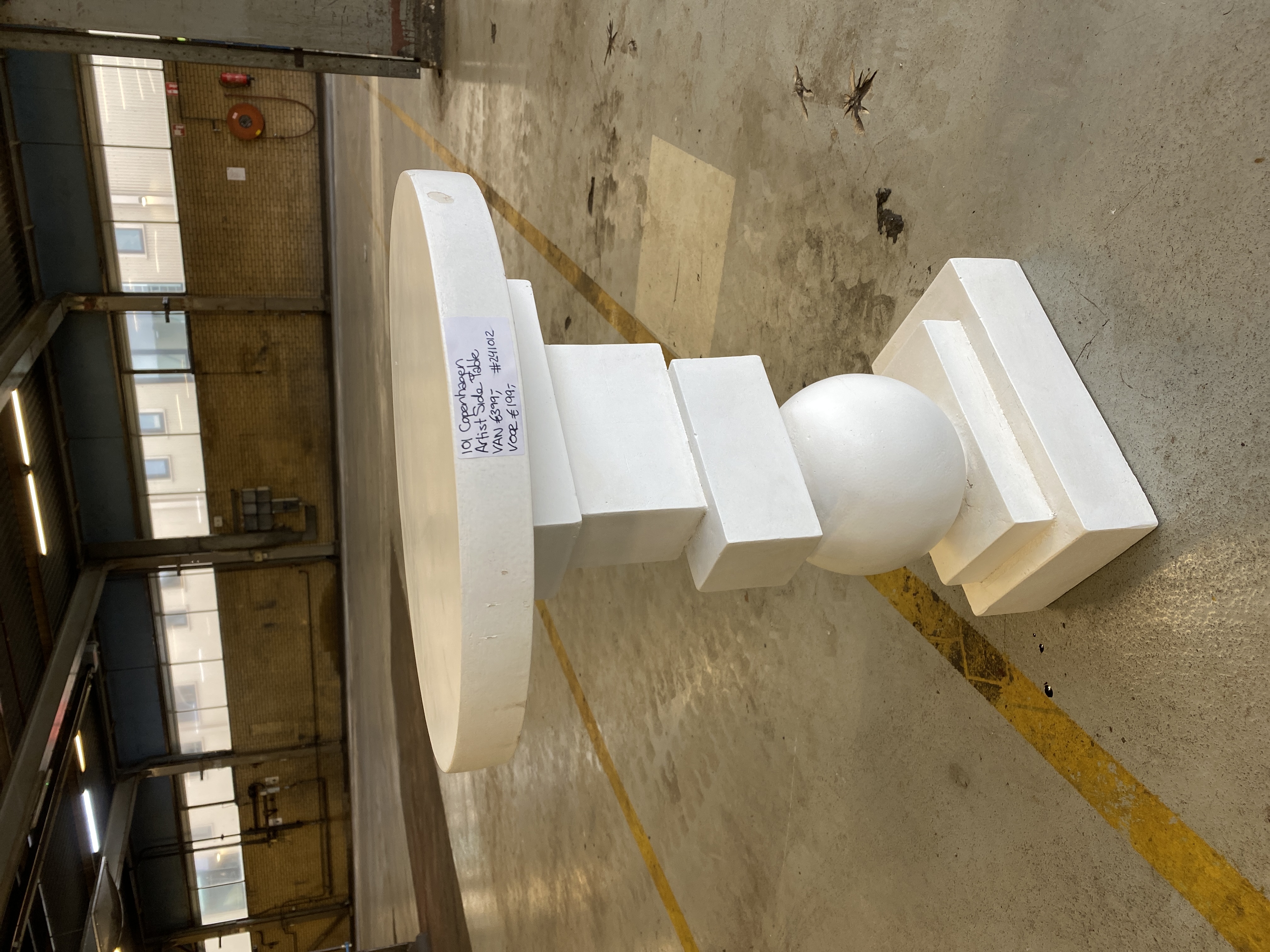 101 Copenhagen | Artist Side Table - Bone White image 4