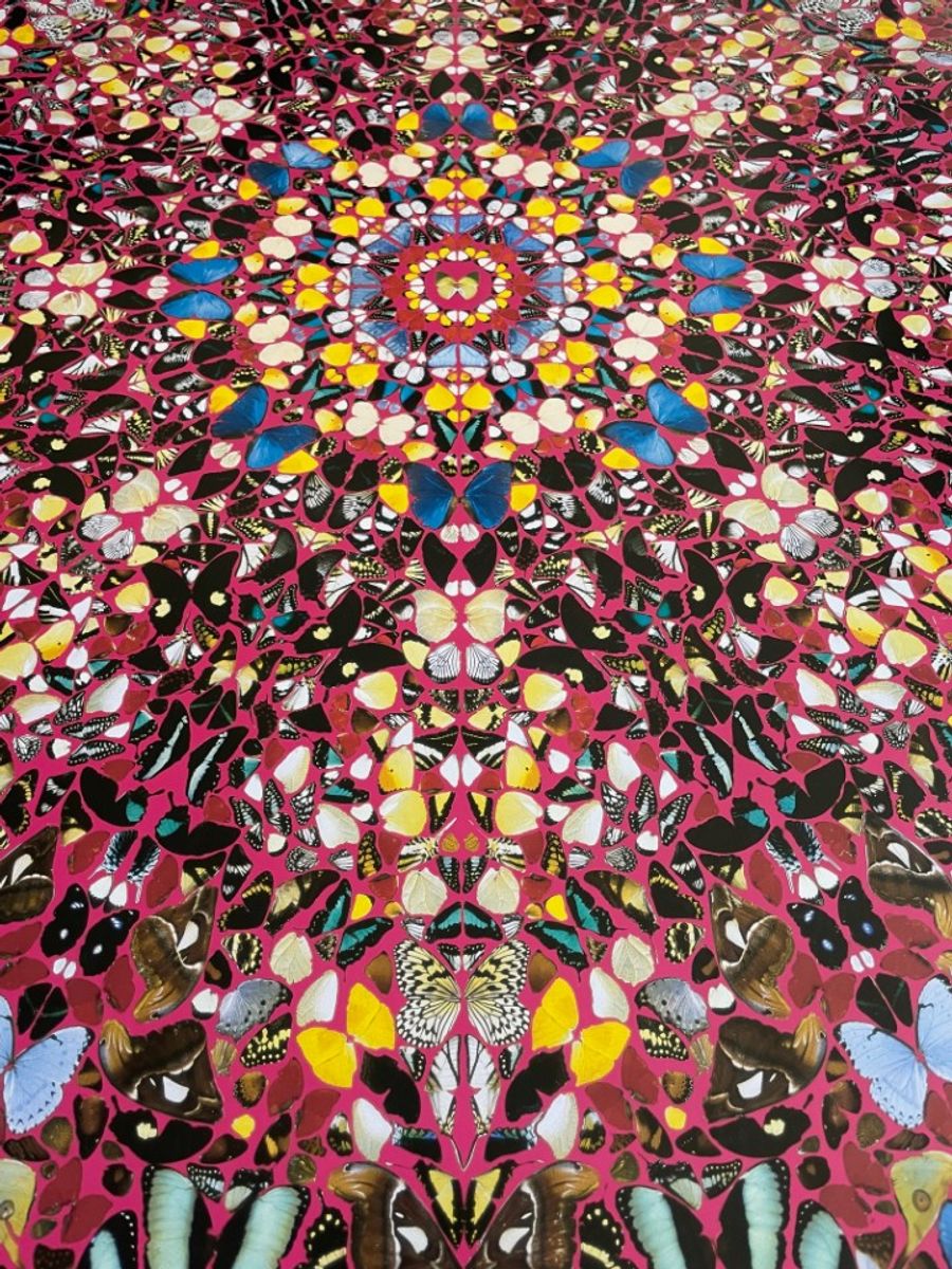 Damien Hirst, Superstition, Orginal Gallery Exhibition Poster, Printed In The New York image 8