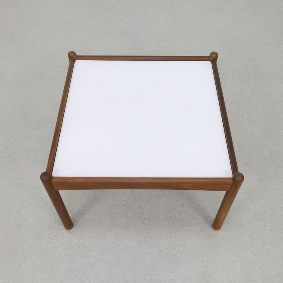Vintage Salontafel Teak 1960 Omkeerbaar Blad image 6