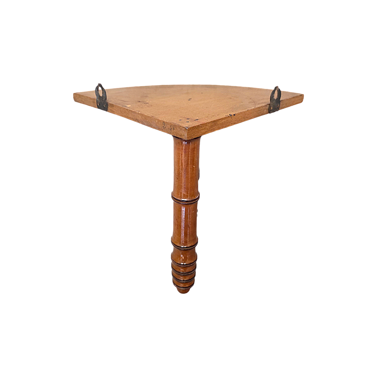 Antiek Frans Notenhouten Hoek Console, Eind 19e Eeuw image 3