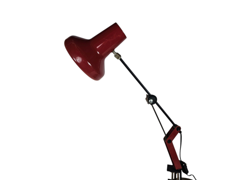 IKEA Design - Verstelbare Bureaulamp - Metaal - Tafelklem - 80's image 2
