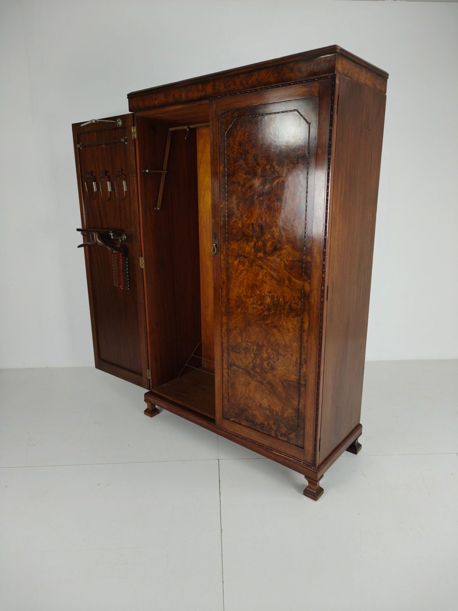 Prachtige Engelse Art Deco-kast Van Wortelnotenhout Van Waring & Gillow – Ca. 1900–1932 image 6