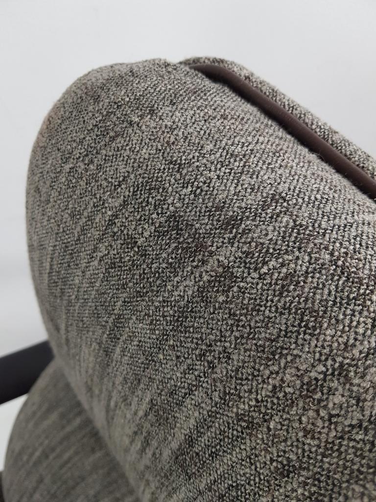 Artifort Draaifauteuil Grijs Bruin F154 Vintage Bureaustoel image 7