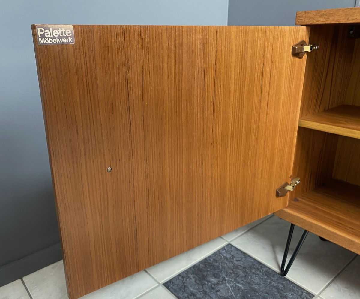 Sideboard By Palette On Hairpin Legs 1970s image 6