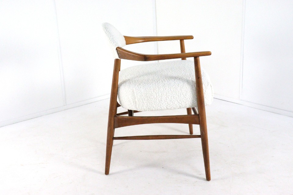 Vintage Deens Stoel 'stoholm' Reupholstered image 17