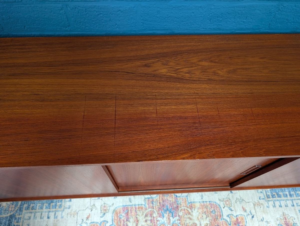 Vintage Lowboard Uit De Jaren 60, Deens Midcentury Dressoir image 8