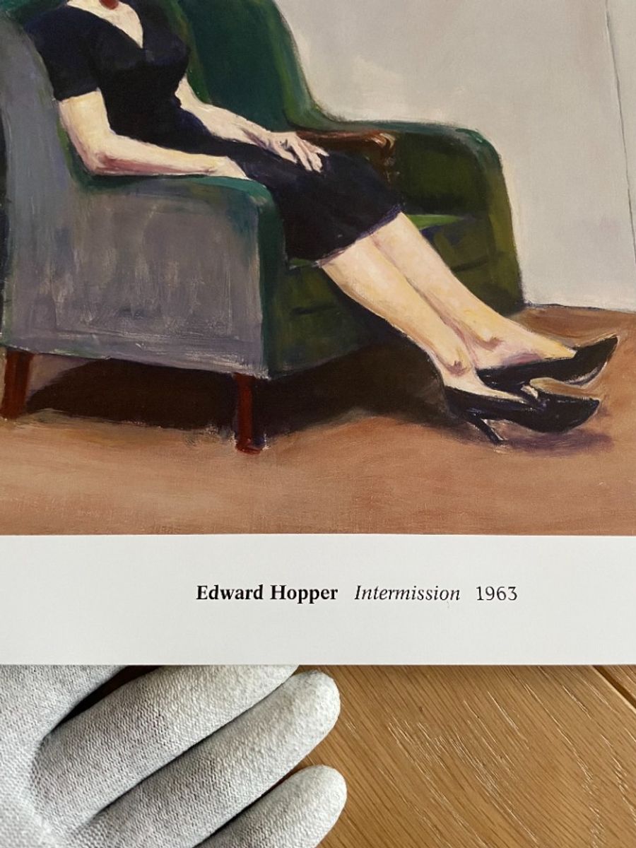 Edward Hopper (1882-1967), Intermission, 1963, image 15