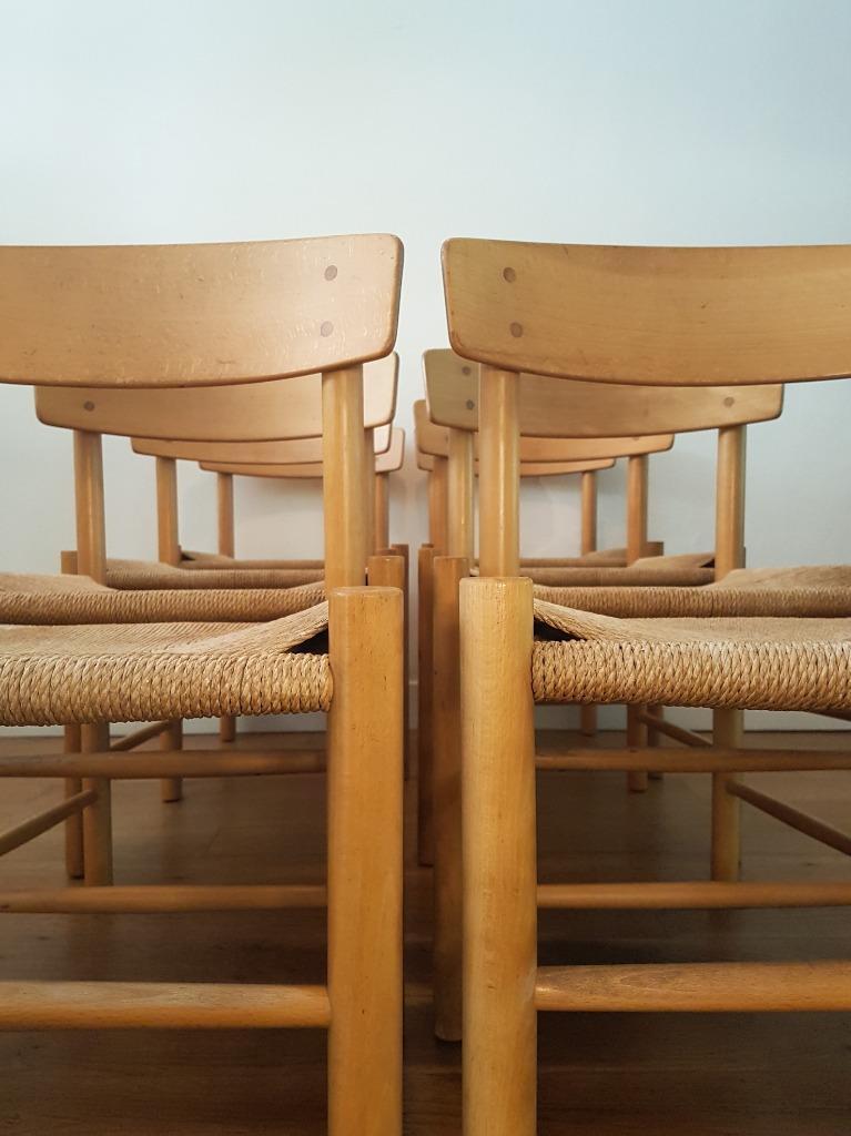 Vintage Deens J39 Stoelen Van Borge Mogensen Voor Fdb Møbler image 17